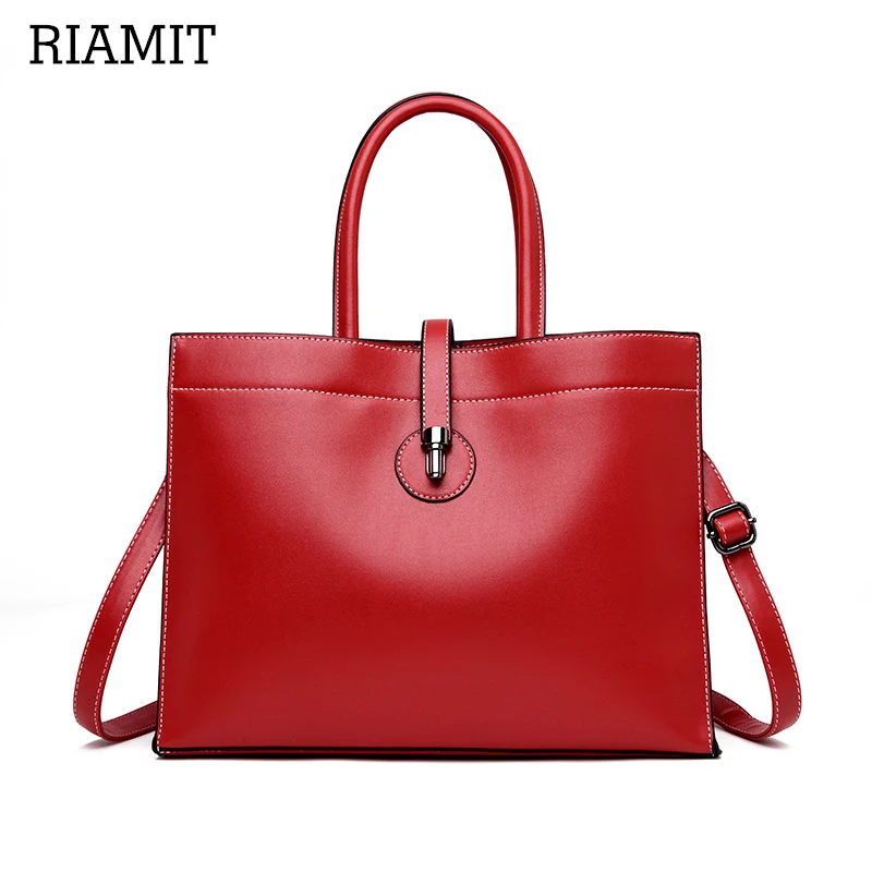 Новинка 2019 настоящая сумка Bolsas Feminina Rismit натуральная кожа женская через плечо