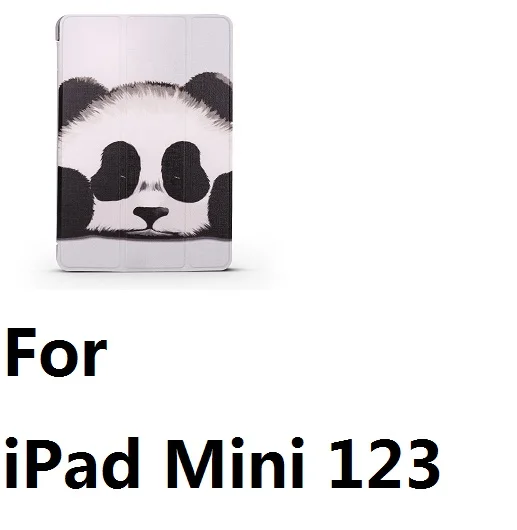 For iPad Mini 123 QUWIND панда непрозрачные мягкие Sleep Wake Up держатель чехол для iPad Mini 1234 iPad 234 iPad для iPad Air 1/Air 2/Pro 9,7 10,5 - Цвет: For iPad Mini 123