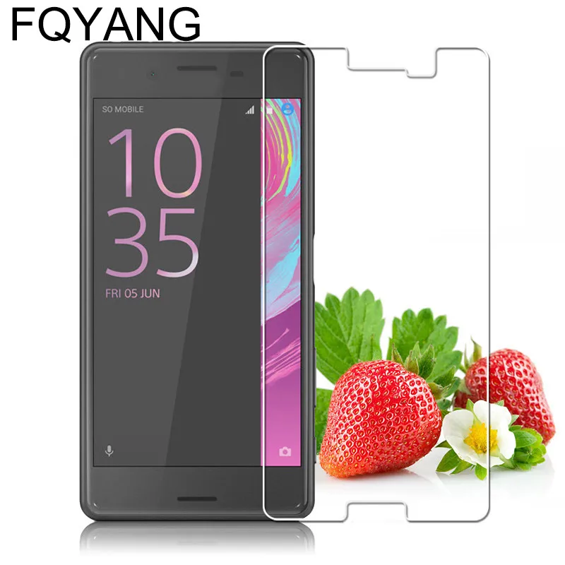 FQYANG 9H закаленное стекло для SONY Z5 L1 L2 R1 Защитная пленка экрана XA2 XZ1 XZ2 UITRA COMPACT