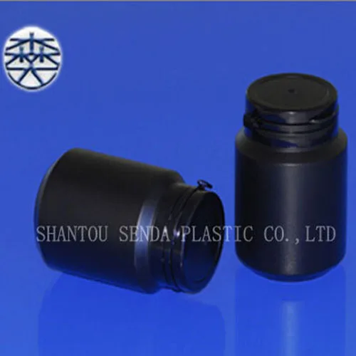 Бесплатная доставка 20 шт./лот 100 мл черная пластиковая бутылка шоколадная конфета