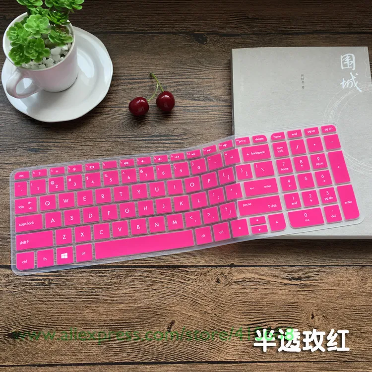 17'' 17.3'' Silicone Keyboard Protector cover for 2016 2017 HP Pavilion 17 OMEN 17t ENVY 17z m7-n m7 17t-n 17-s series |