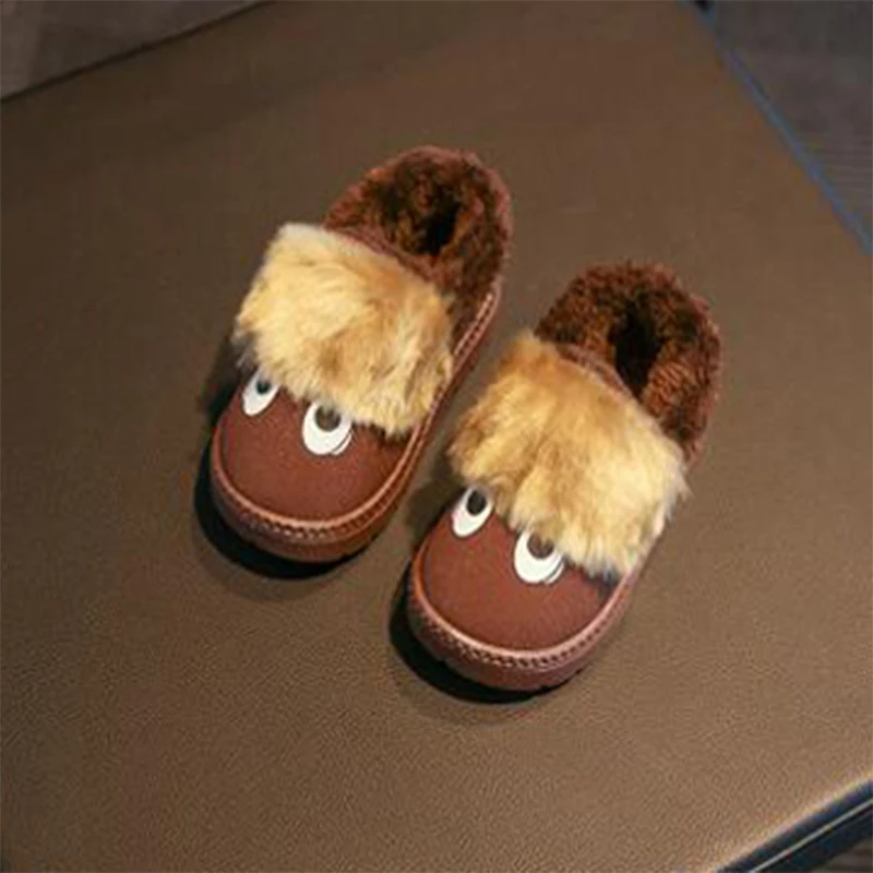 2016 Зима новый детский мультфильм водонепроницаемый теплый утолщение прекрасные