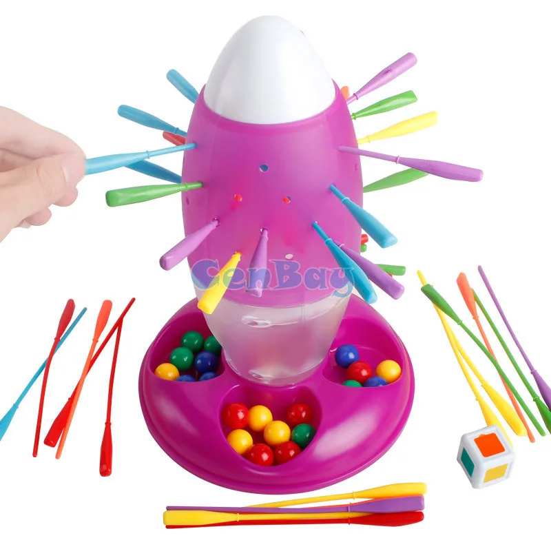 2 4 игрока Trick Stick настольная игра не позволяйте маленькому мячу упасть родитель