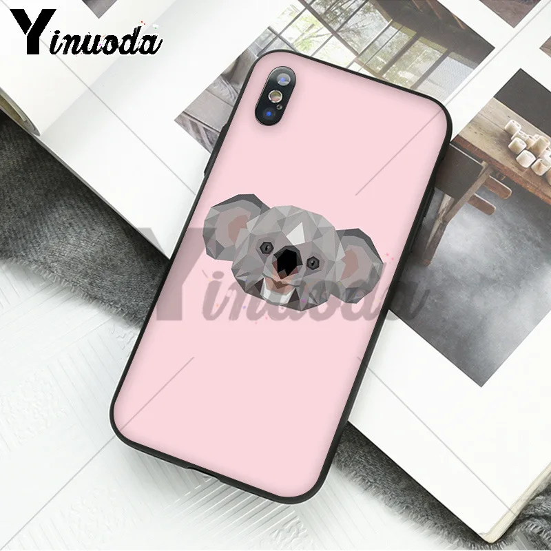 Yinuoda милый чехол с австрийским коалом стильный мягкий для телефона Apple iPhone 8 7 6 6S Plus