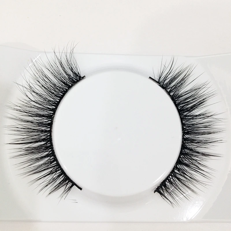 1 Pair False Eyelashes Natural Makeup 3d Mink Lashes Long Fake Eyelash Extension Faux Strip Eye Non Magnet #19 | Красота и здоровье