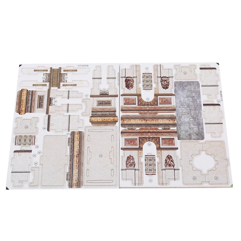 Горячая Распродажа новые детские 3D пазлы деревянная модель здания Игрушки для