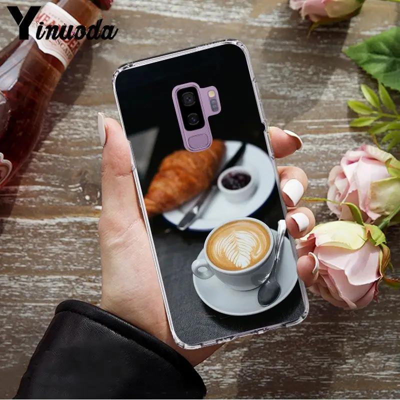 A12 Yinuoda чашка кофе Роскошный Уникальный Дизайн чехол для телефона для samsung S5 S6 S6 edge S6edge Plus S7 S8 S9 Plus чехол - Цвет: A12