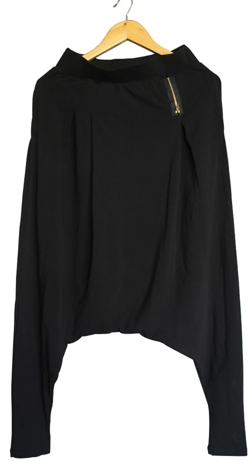 2018 модные женские брюки с шаговым швом широкими штанинами танцевальные большого