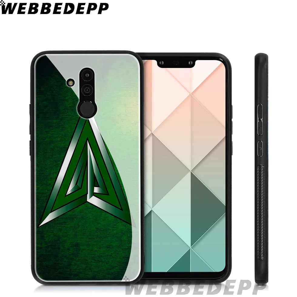 Чехол из закаленного стекла WEBBEDEPP Green Arrow Tv для Huawei Mate 20 P20 P10 P Smart 2019 2018 &amp Honor 10 9 8X 7A