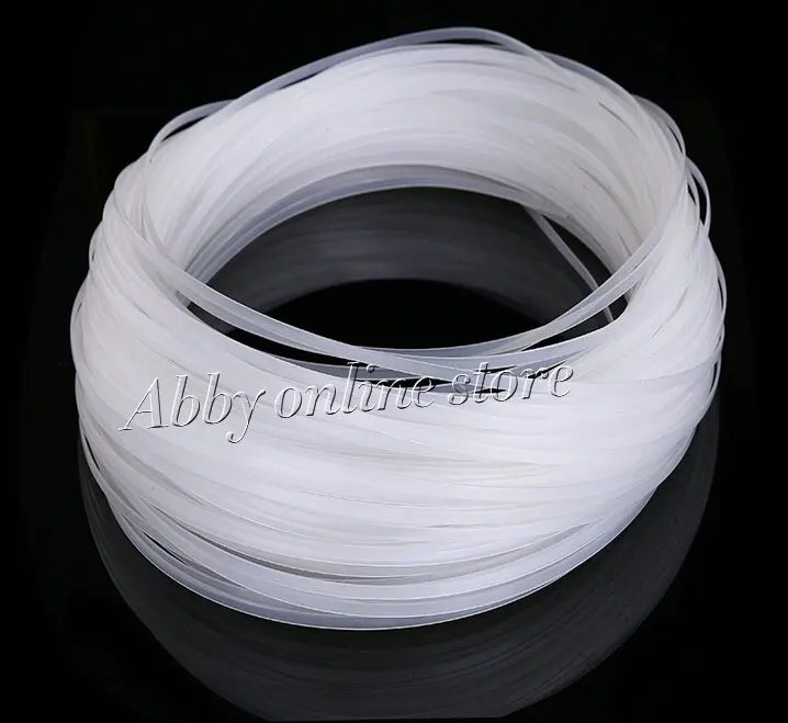100 ярдов Прозрачный полиэстер/Φ ширина кости бюстгальтера 0 16 см толщина см|bone