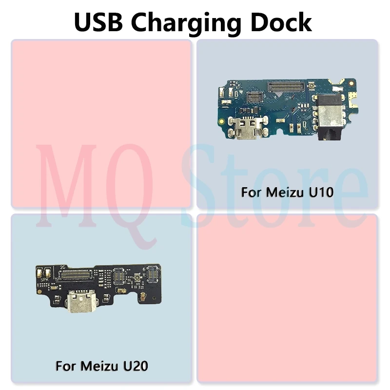 Micro USB Charging Port Dock Connector With Microphone Flex Cable Repair Parts For Meizu Mx2 Mx3 Mx4 Mx5 Mx9 Pro U10 U20 | Мобильные