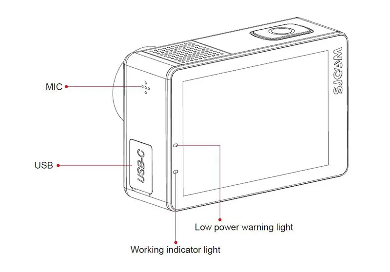 SJCAM SJ8 экшн-камера серии SJ8 Air& SJ8 Plus и SJ8 Pro 1290P 4K камера wifi Пульт дистанционного управления Водонепроницаемая SJ cam Спортивная DV