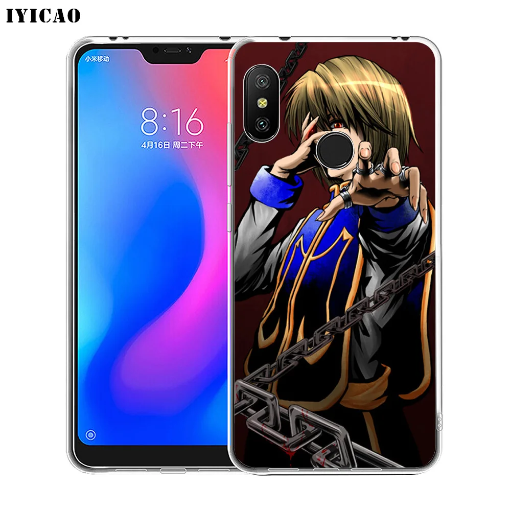 IYICAO Охотник x мультфильм мягкий силиконовый чехол для телефона Xiaomi Redmi 4A 5A 6A Note 7 6 5