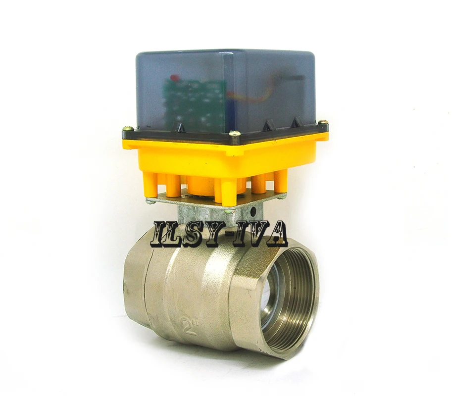 G" DC12V/24 V моторизованный шаровой клапан, DN50 фиксированного типа Электрический шаровой кран