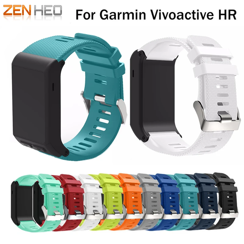 ZENHEO новый мягкий силиконовый ремешок для наручных часов Garmin Vivoactive HR сменный