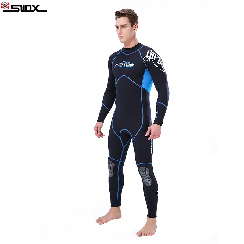 Мужчины 3 мм неопрен дайвинг серфинг катание на лодках мокрого костюма всего тела