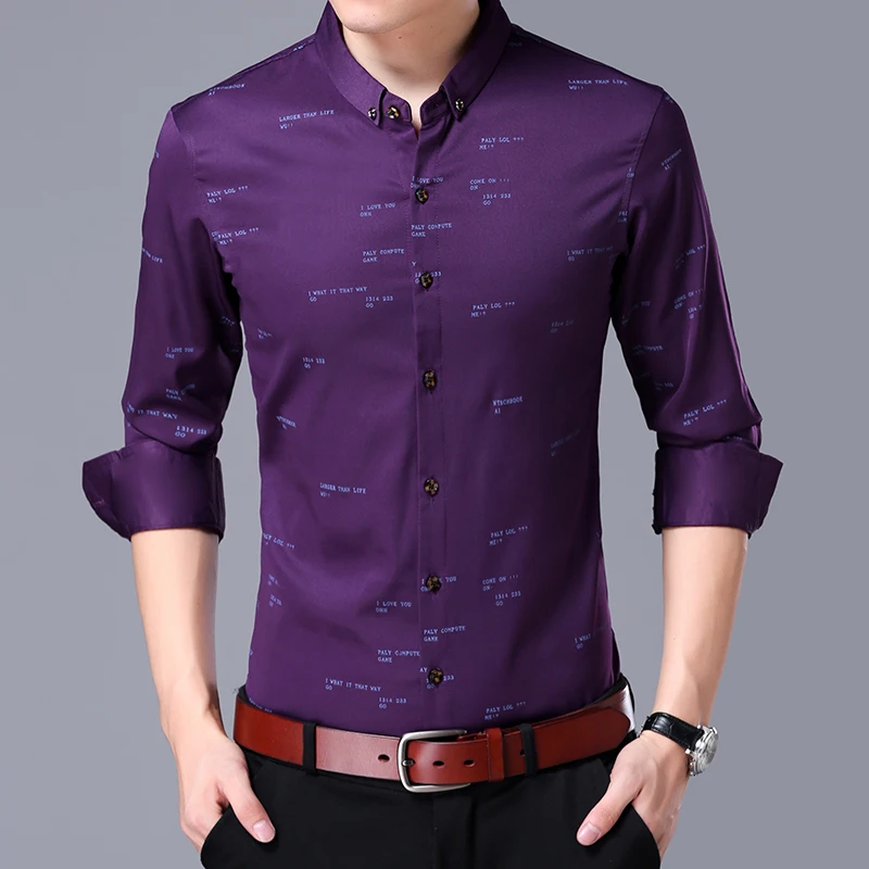 Мужская рубашка бренд 2017 мужские рубашки высокого качества с длинными рукавами