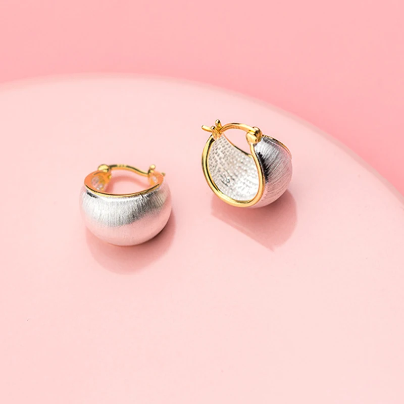 Овальные серьги из серебра 925 пробы корейские ювелирные изделия серьга Boho Brincos