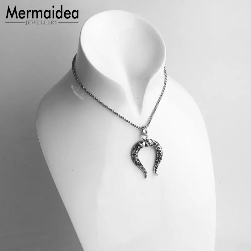 Подвеска с китайским рогом дракона новинка 2020 модные ювелирные изделия в стиле