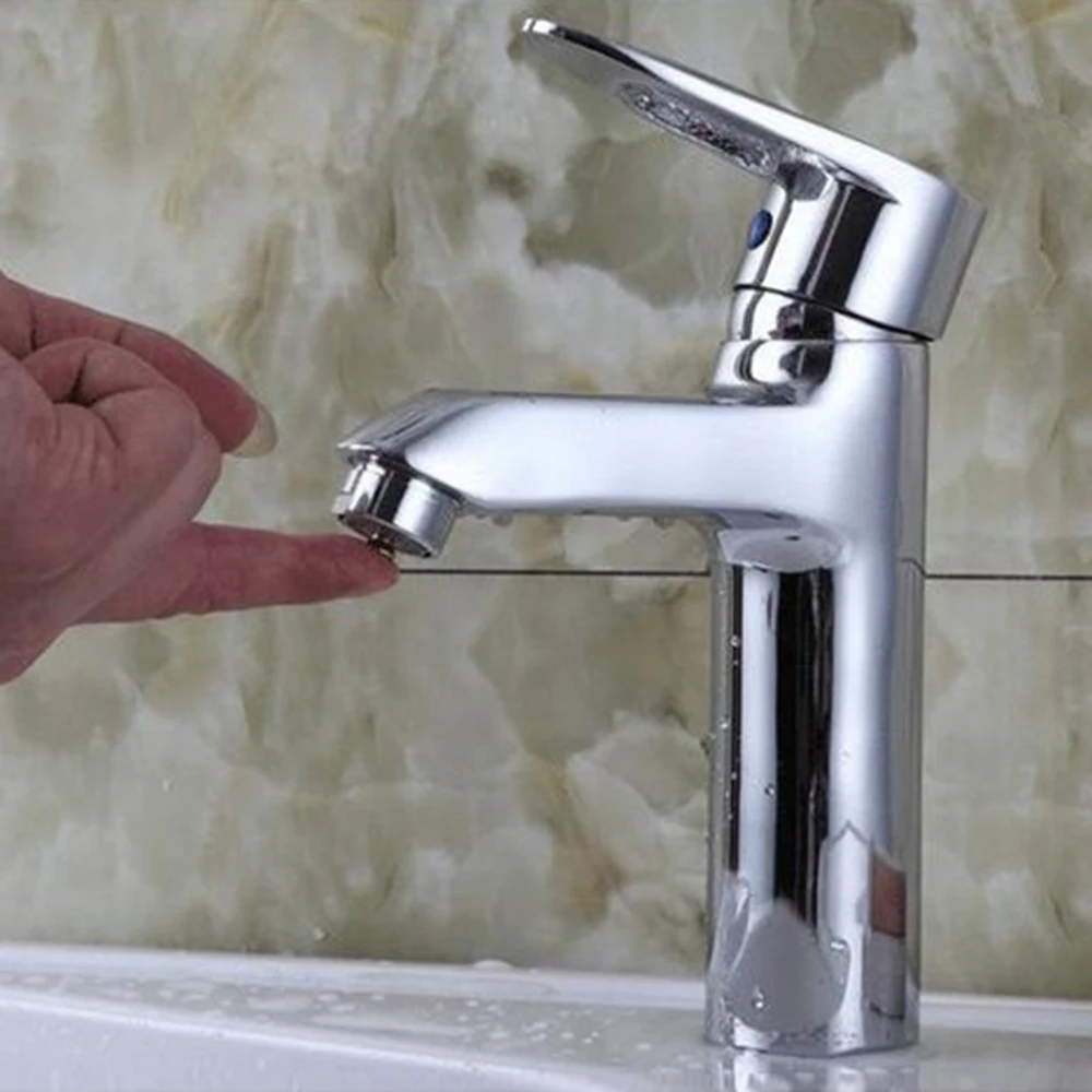 

Useful One Touch Control Faucet Aerator Water Saving Tap Professional Aerator Valve Bubbler Purifier Kitchen Accessories