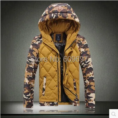 М-4xl 5xl мода цветок лоскутное белая утка вниз пальто куртки для человека куртка 2014