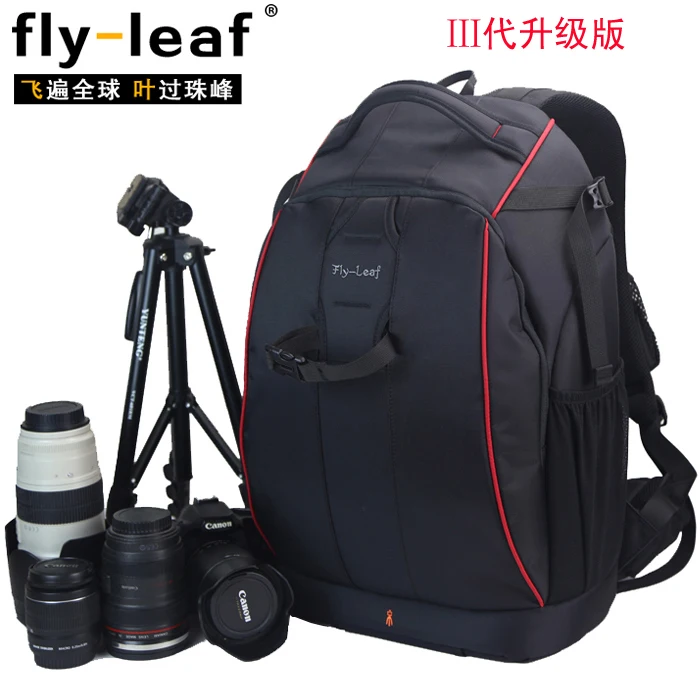 Женская сумка FlyLeaf для зеркальной фотокамеры с защитой от кражи профессиональная
