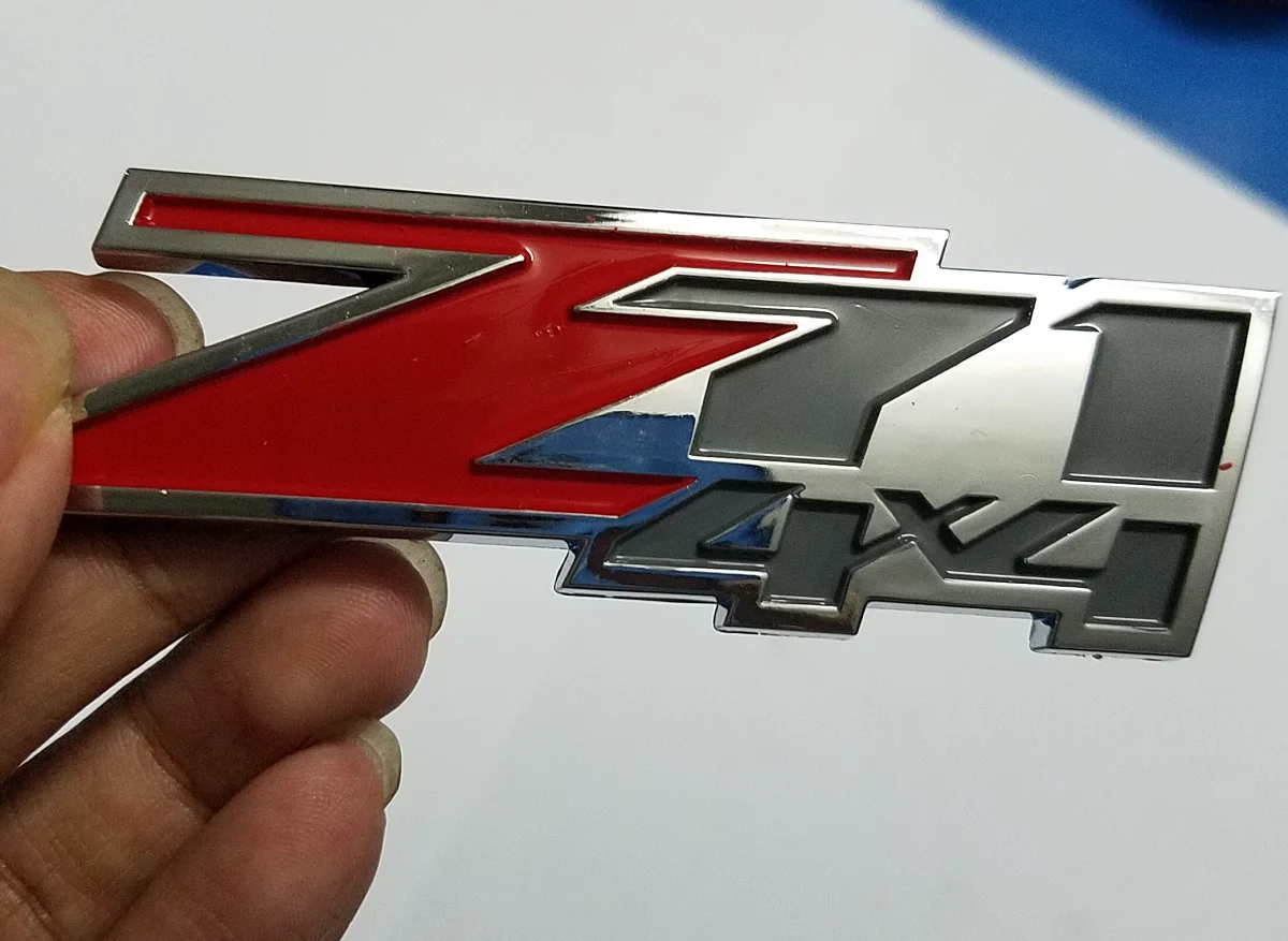 Новейший ABS Z71 4x4 Автомобильный значок эмблема наклейка для Chevy GMC Silverado