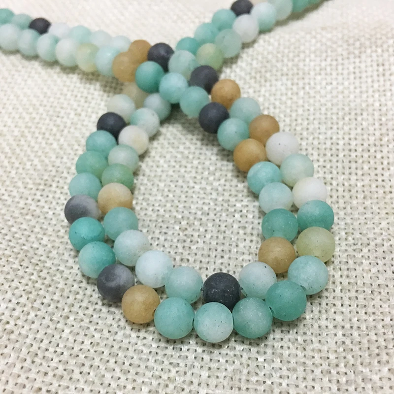 Аксессуары тусклый полированный натуральный камень матовые ювелирные изделия