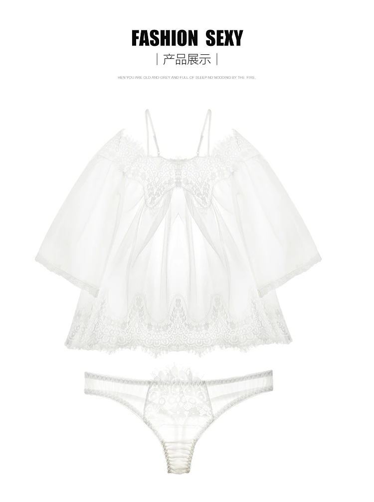 Женские полукомбинации кружевное сексуальное нижнее белье черного и белого