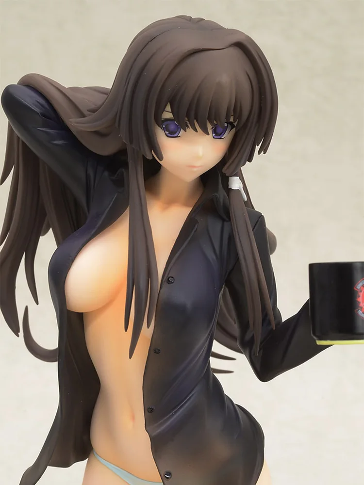 Аниме сексуальная фигура SkyTube Muv Luv Alternative Total Eclipse Takamura Yui Off Style PVC Action Girl Figures on.