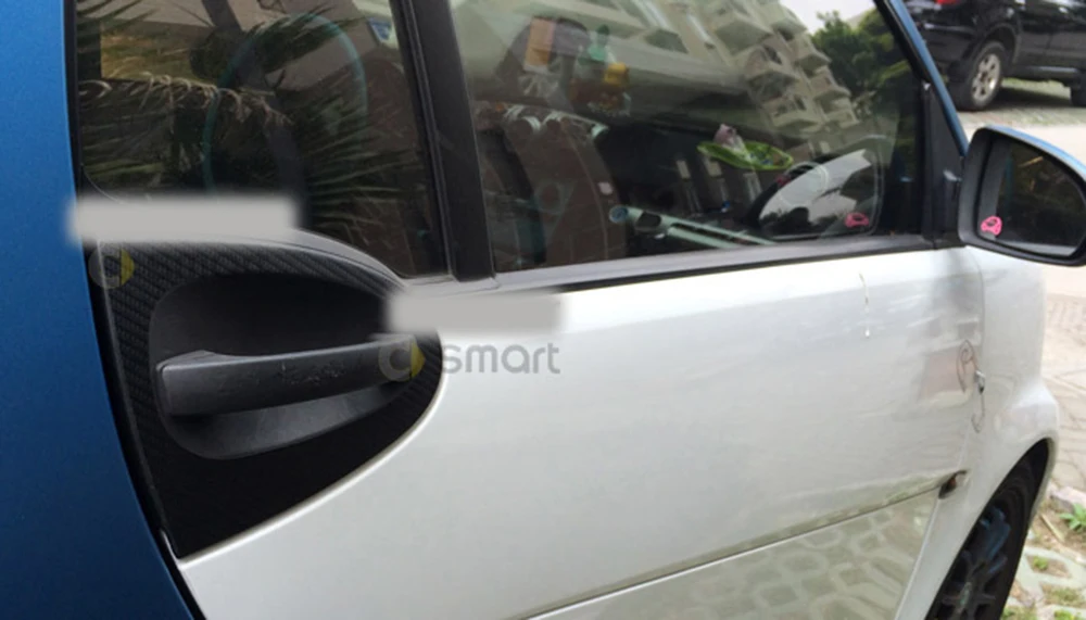 Автомобильные аксессуары Aliauto 2 x Стайлинг автомобиля наклейка на дверную ручку