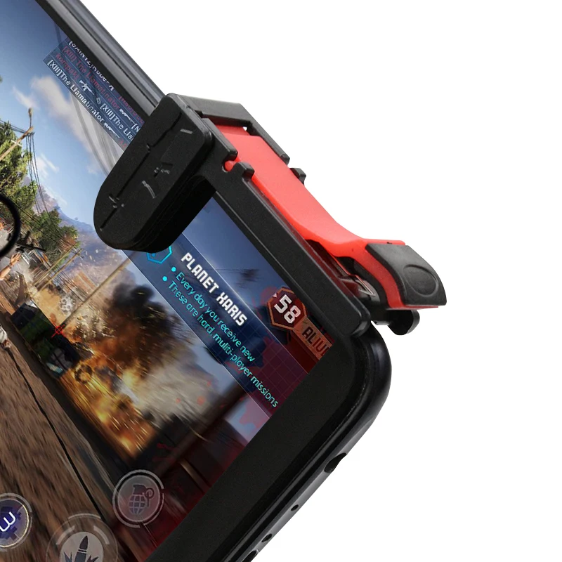PUBG мобильный игровой контроллер триггер для IPhone Android IOS геймпад Aim Кнопка L1R1