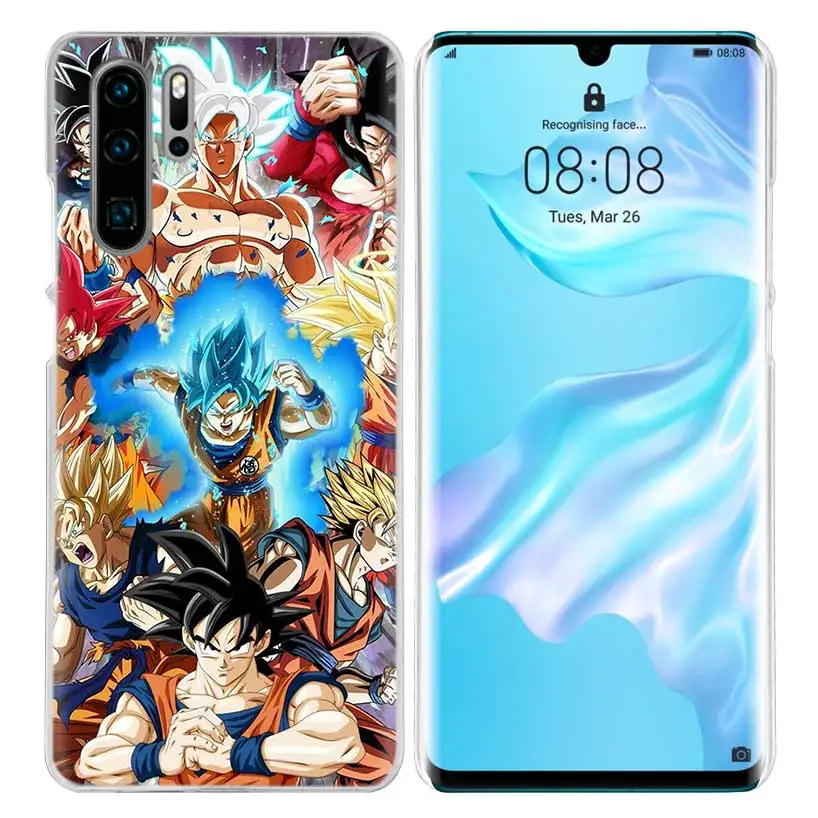 08 Чехол с Аниме Драконий жемчуг Z для huawei P20 P30 P Smart Nova 4 3i P10 P9 P8 mate 10 20 lite Pro Mini жесткий чехол для телефона из ПК - Цвет: 08