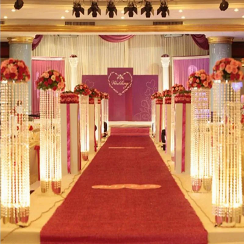 3 фута Висячие Хрустальные Бусины прозрачные акриловые бусины подвески гирлянды