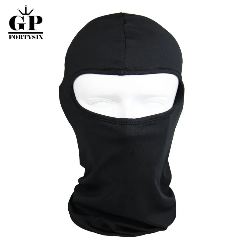 

GPFORTYSIX New Lycra Motorcycle Face Mask Moto Balaclava Hood Biker Wind Cap Ski Mask Stopper Windproof Motorcycle face Mask