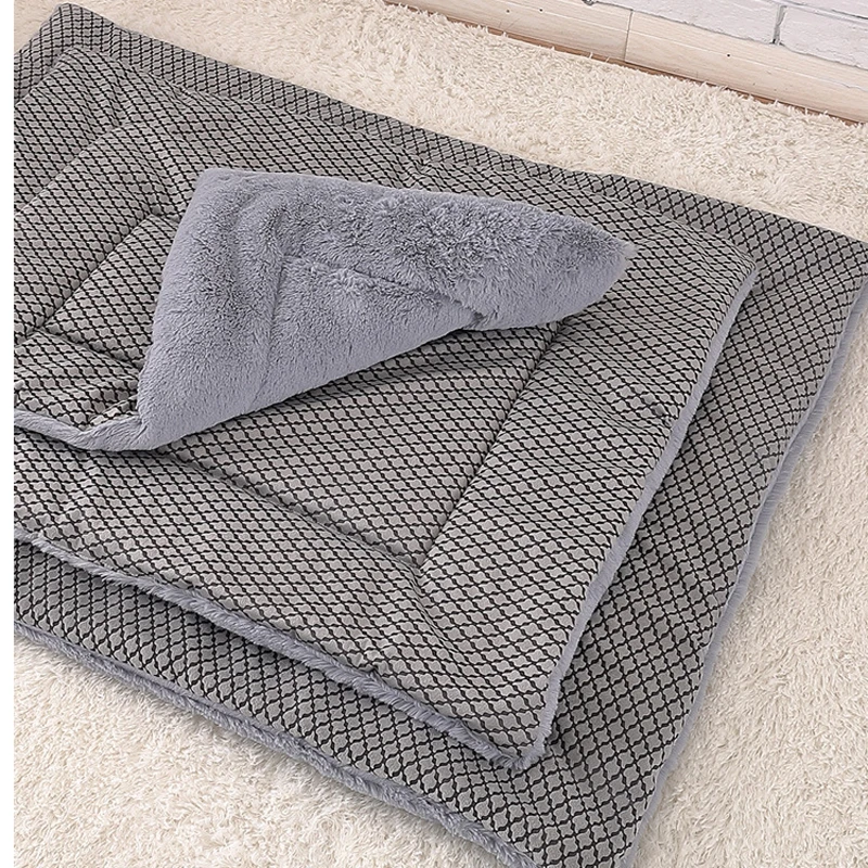Soft Dog Car Seat Mat Cage Mattress for Medium Large Dogs Bulldog Sheperd Warm Floor Pad Washable Pet Bed House | Дом и сад