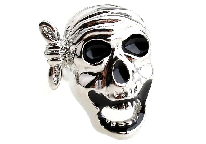 

Hot Sale Skeleton Cufflinks for mens Lepton Fashion Skull cuff links Men Shirt Cuffs cufflink custom pirate cuff links gemelos