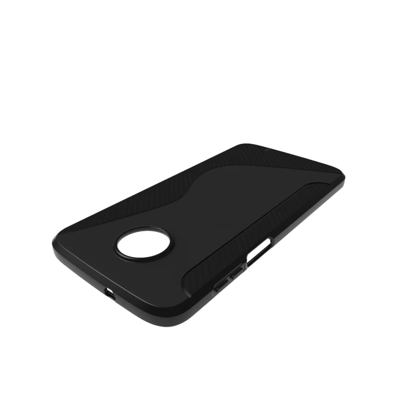 10 шт./лот. Черный ударопрочный нескользящий S образный чехол из ТПУ гелевый Чехол