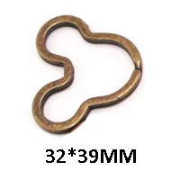 Key Ring-Mickey BoYuTe(5 шт./лот) металлический железный ключ держатель Сплит Кольца Сердце Звезда брелок в форме Микки Diy аксессуары для украшений - Цвет: Key Ring-Mickey