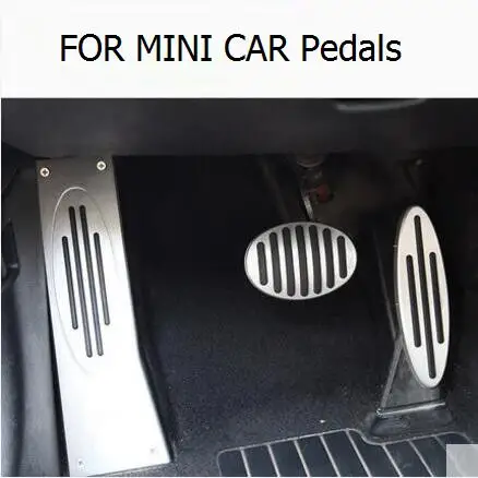 

Автомобиль для ног газ педаль тормоза сцепления чехол для Mini One Cooper R50 R52 R53 R55 R56 R61 Mini PACEMAN, Mini COUNTRYMAN CLUBMAN купе родстер