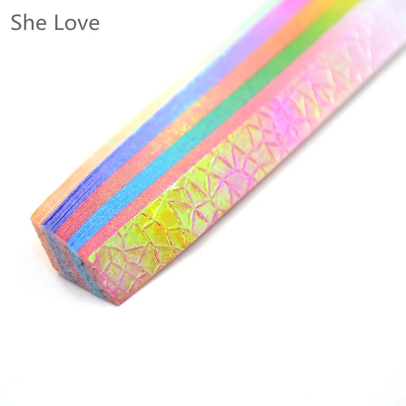 Она любит 90 шт. милые складной комплект Lucky оригами желание звезда Бумага полоски