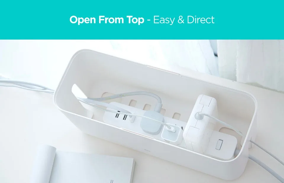 Xiaomi шнур питания разъем для хранения коробки кабель менеджер теплового излучения отверстие контейнер пылезащитный Защитный выход чехол