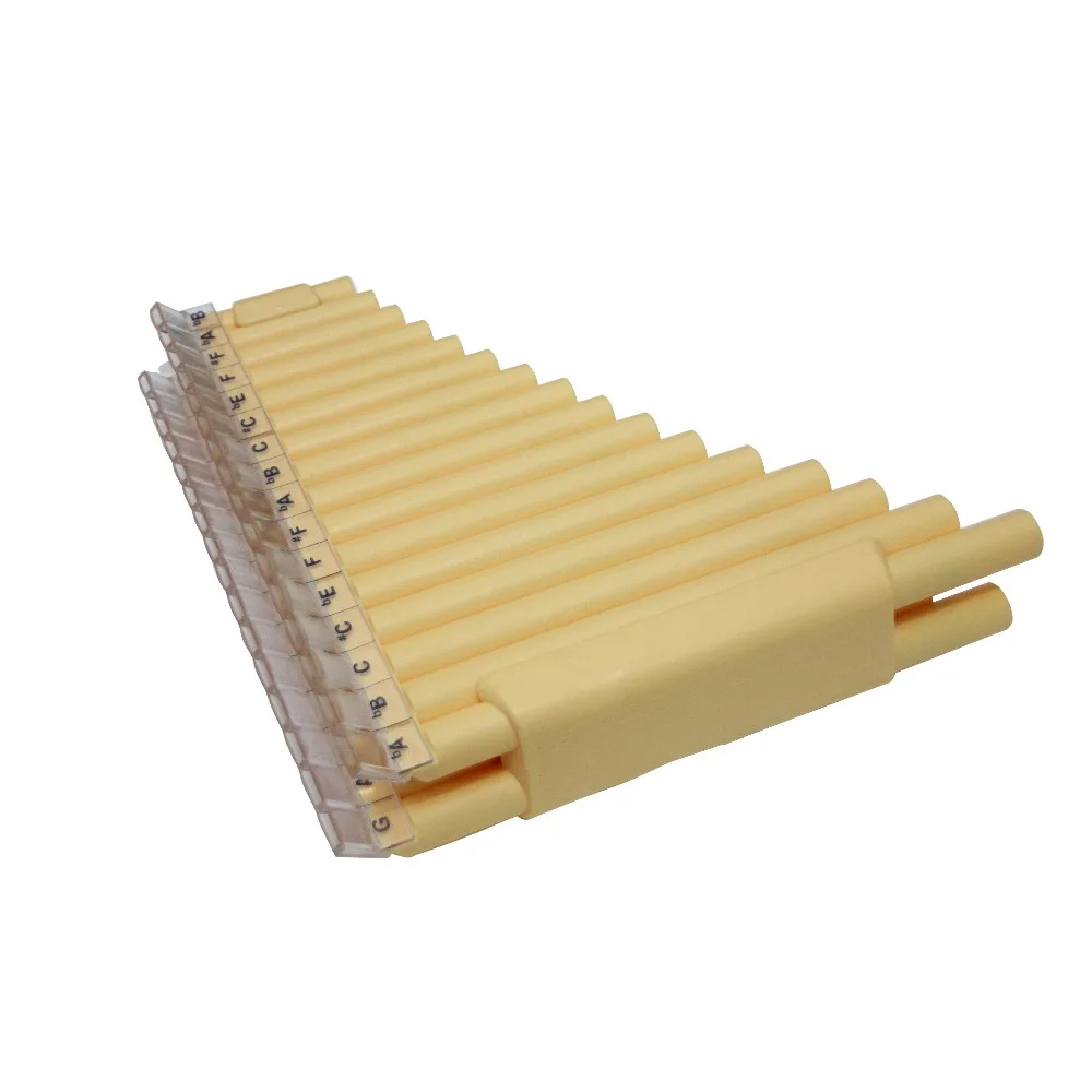 32 трубы Pan флейта двойной 16 Pipes Panflute C Ключ Moonembassy для начинающих школа обучение музыкальный инструмент