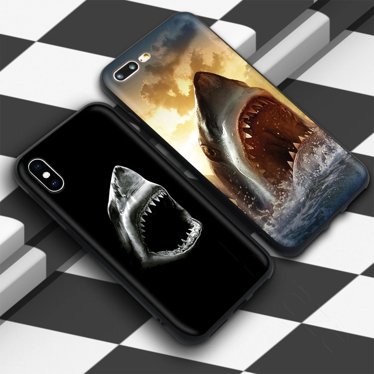 Чехол Lavaza с белой акулой для iPhone 11 Pro XS Max XR X 8 7 6 6S Plus 5 5s se | Мобильные телефоны и