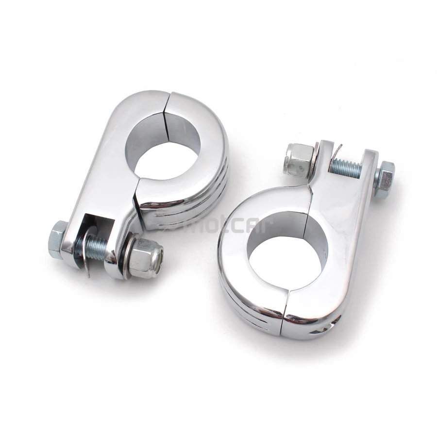 Колышки для ног мотоцикла 1 1/2 дюйма защита от удара двигателя зажим подножки