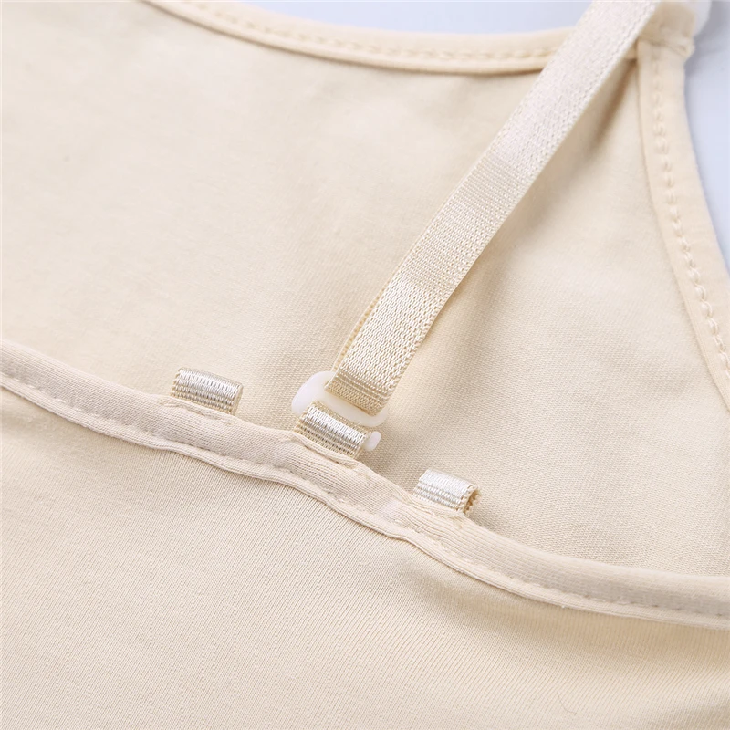 Детская одежда телесного цвета для девочек с регулируемыми лямками майка трико