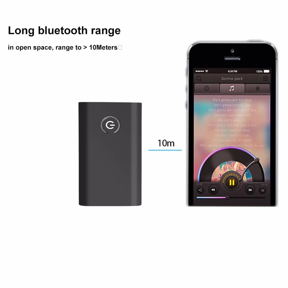 Kebidu B9 2 в 1 беспроводной Bluetooth 3 5 мм стерео аудио адаптер передатчик приемник для iOS
