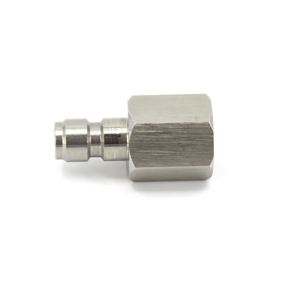 PCP ВВС Пейнтбольного ружья Quick гнездовой разъем M10x1 1/8BSPP 1/8NPT Нержавеющая сталь