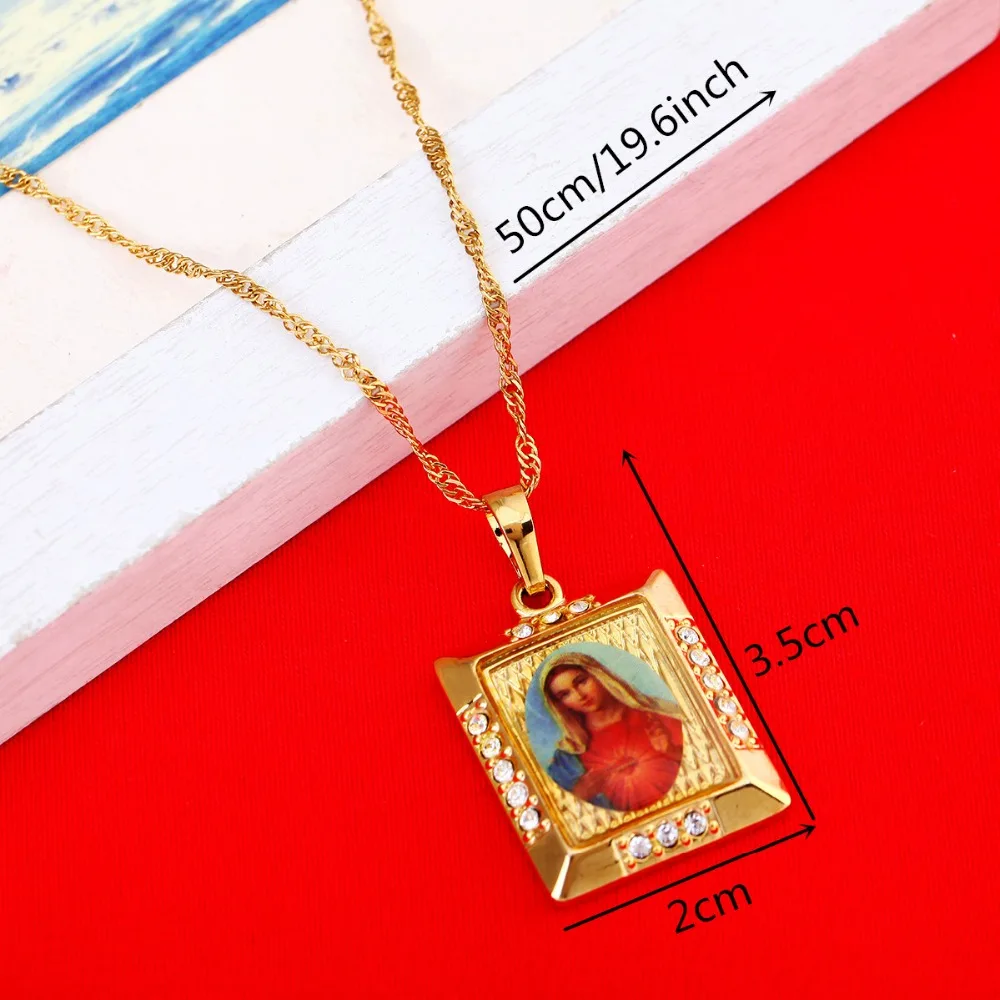 Цепочка с подвессветильник Дева Мария для женщин | Украшения и аксессуары