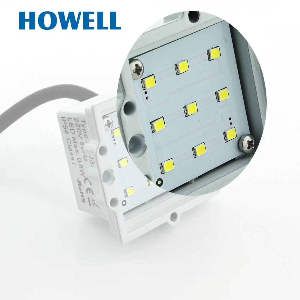 G03202 печатная плата Howell 1 Вт основная пластина с 9 светодиодами SMD 3528 плата|plate led|plate